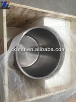high temperature tungsten crucible /ovens/pots for melting metal