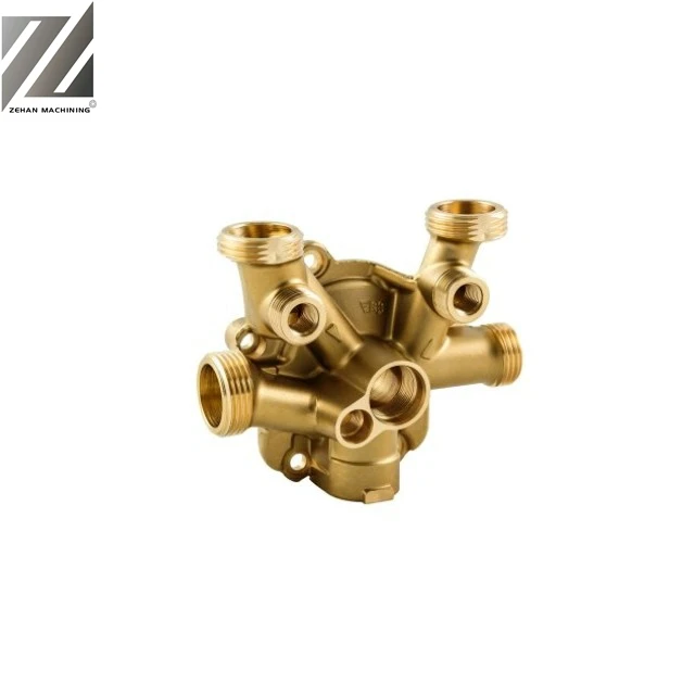 High Tolerance Customized OEM Brass Hot Forging Parts for Pipe Fittings Brass Forging