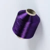 high twist yarn twisting fdy 150D/36F bright polyester yarn for woven label