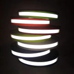 high visibility reflective safety webbing  tape with high reflective heat transfer  film