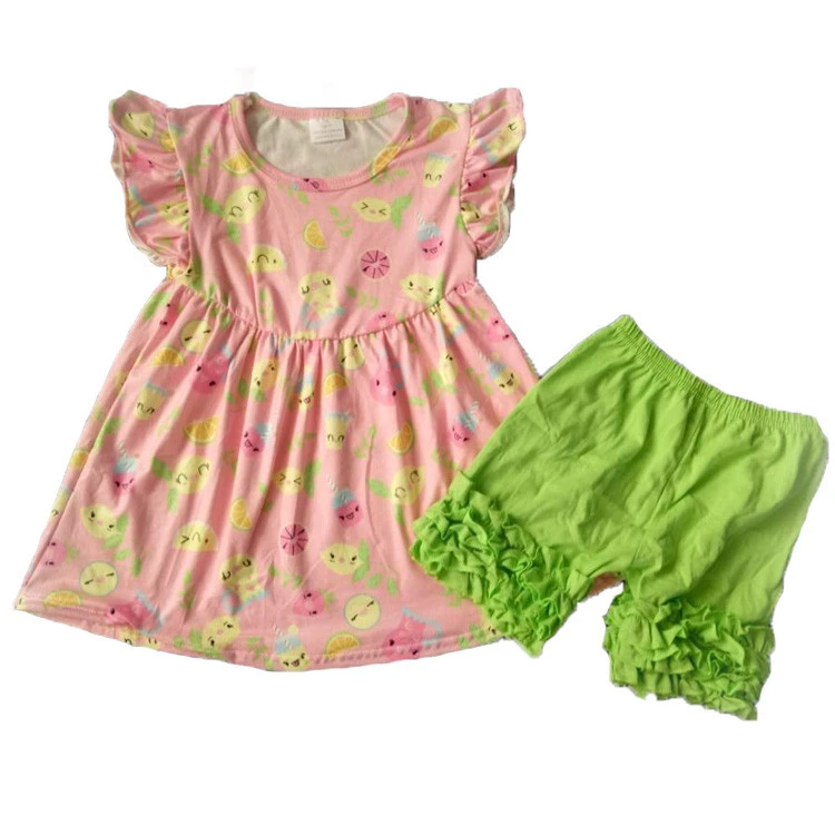 holiday family summer outfit for Parent-child matching dress