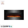Home Decor LED Electric Wall Mounted Fireplace Heater With Remote Control