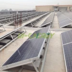 home flat roof aluminum mounting structure for solar power panel mounting system