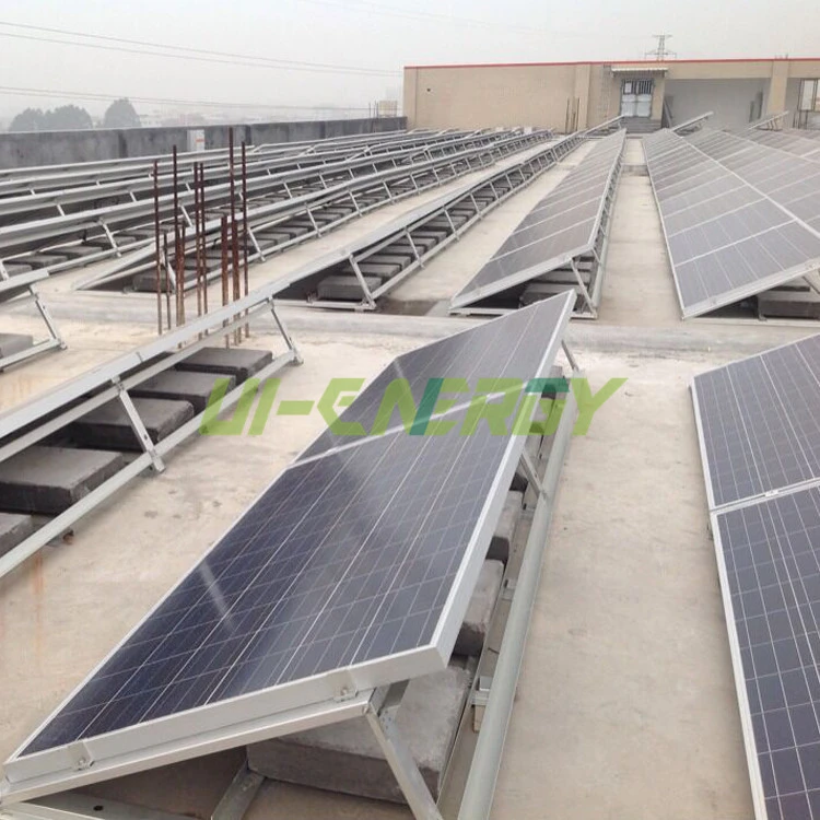 home flat roof aluminum mounting structure for solar power panel mounting system