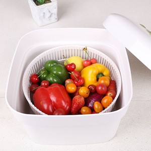 home fruit washing basket machine vegetable automatic washing basket plate 7 L