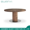 Home furniture custom size and color wood round dining table