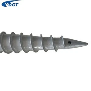 Hot new product custom wholesale and retail factory sell ground screw pile solar