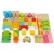 Import Hot new products for 2017 for children 50 pcs forest animal blocks kids wooden building block sets ASTM and EN71 Approval from China