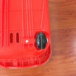 Hot Red  Plastic Retail Store Basket Supermarket Basket hand carry shopping basket for sale
