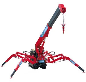 Hot sale 3ton mini crawler crane/spider crane for Australian