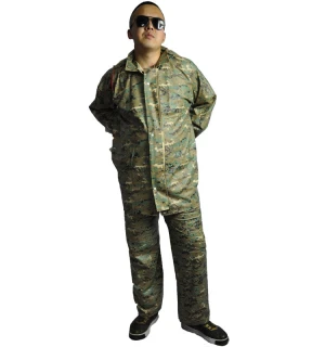 hot sale army poncho raincoat polyester military uniform army poncho raincoat camouflage