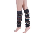 Hot Sale Custom Knee High Button Down Women Leg Warmer