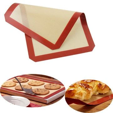 hot sale Heat Resistant Bakeware mat Pastry Cookies Baking Sheet Non Stick Silicone Pastry Baking Mat