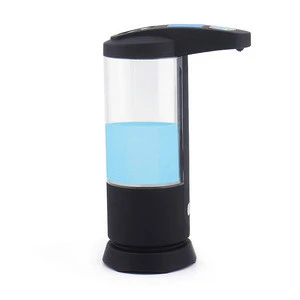 Hot Sale LCD Automatic Soap Dispenser Touchless Soap Holder Waterproof Base Clear liquid Auto Hand Soap Dispenser Energy Saving