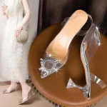 hot sale summer square toe slope heel sandals womens fashion square head sandals  chunky high heels shoes
