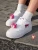 Import Hot Sale White Shoes Female Student Casual Shoes Breathable Mesh Surface Pink Bear Sports Shoes Women Sneaker from China