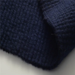 hot sale wool woven  fabric breathable ladies wool  fabric lambs plush wool most fashionable woolen fabric