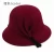 Import Hot sell ladies pot hat woolen hat with flower decoration Korean fashion winter women hat from China