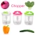 Import Hot selling fruit &amp; vegetable tools 730ml food chopper/cutter/shredder, pulling magical chopper from China