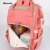 Import Hot selling in Amazon 900D waterproof polyester top quality diaper bag from China