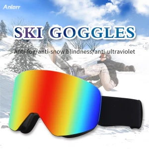 Hot-selling scratch-resistant and impact-resistant safety motorcycle ski glasses goggles