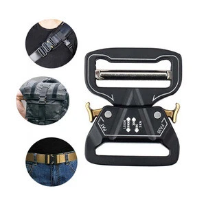 Hot Selling Sport Safety Belt Buckle Side Release Tactical Military Luggage Belt Buckle