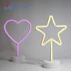 Hot Trend Yehe  Wholesale Battery Powered High Quality Heart Shaped Led neon Lights LED Neon Flex Sign
