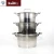 Import Hotel Restaurant Equipment Aluminum 410 Stainless Steel Unique Cookware from China