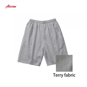 Hotsale Custom gray Jogger Sweat Shorts Wholesale Jogger French Terry Sweat Shorts Wholesale Men Short Gym Shorts