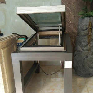 house electric auto inclined clear skylights roof window greenhouse operable skyview roof window skylight balcony