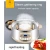 Import Household large capacity 304 stainless steel electric steamer, steamer, hot pot from China