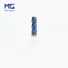 HRC65 4 flute carbide end mill for stainless steel cnc solid carbide end milling cutter price