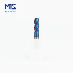 HRC65 4 flute carbide end mill for stainless steel cnc solid carbide end milling cutter price