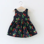 HT-BGCD New Model Girl Dress Wholesale Kids Frock Clothes Baby Dress Fashion Casual Dresses For 2-8Years Girl