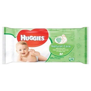 Huggies Baby Wipes New Natural Care   56 wipes