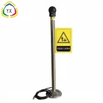 Human body electrostatic discharge ball touch device electrostatic releaser