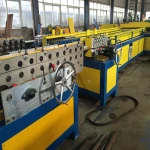 Hvac rectangular tube air duct tdf dual flange forming machine