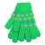 Import HZS-13073 Customized knit acrylic winter gloves for children jacquard mittens from China