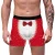 Import iEFiEL Mens Velvet Red Boxer Briefs Christmas Holiday Shorts Santa Underwear from China