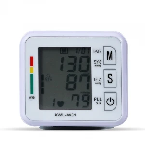 In Stocks Digital Full Automatic Wrist Type  blood pressure monitor electronic tensiometer with LCD Display