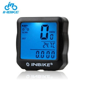 INBIKE Speedometer Backlight Multi functional Wireless Cycling Bicycle Bike Computer