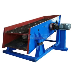 Indonesia palm shell screening separator Plant linear vibrating screen with double layers Manufacturing Factory
