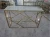 Import Indoor furniture gold stainless console coffee Tables antique tea table from China