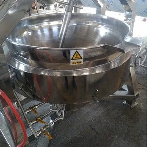 industrial automatic porridge cooking mixer machine