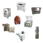 industrial sausage finish meat bowl cutter frozen meat processing machine