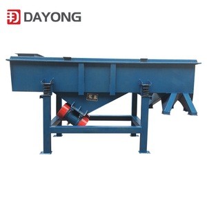 Industry Linear Vibratory Sieve Shaker Sifter for Gravel/Diatomite/Gypsum Powder  Manufacturer