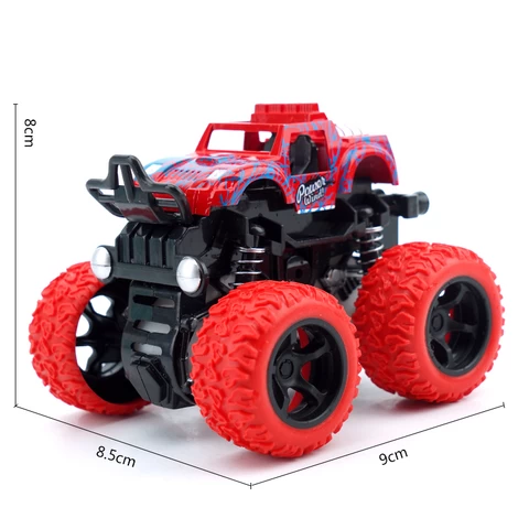 Inertial Off-road Vehicle Four Wheel Drive Plastic Children Friction Car Toy