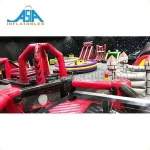 Inflatable Amusement Parks Large Adult Kids Play Game / Inflatable Indoor Playground