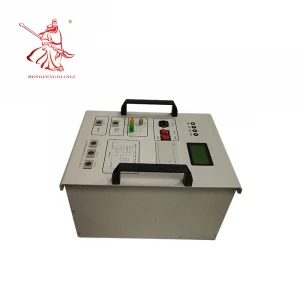Insulating Oil Dielectric Loss Fully Automatic Capacitance transformer oil dissipation factor test equipment