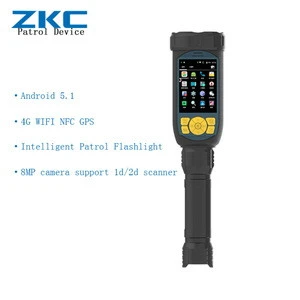 Intelligent Patrol Device outdoor flashlight with 4g camera nfc gps call